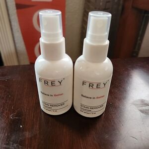 FREY Laundry Stain Remover Uncented 325 Sprays 2oz Lot Of 2